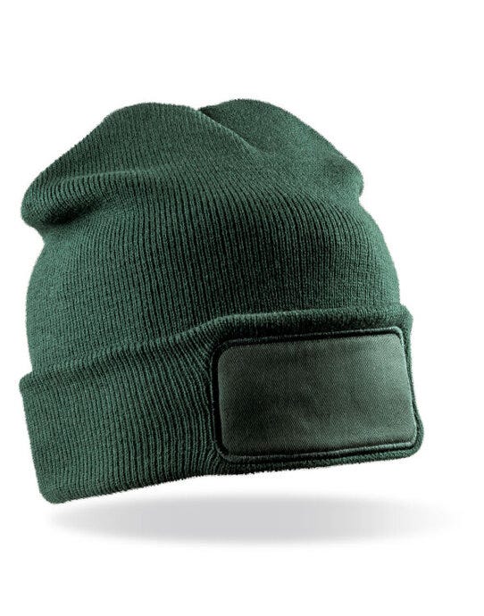 Result Winter Essentials Result Winter Double Knit Printer Beanie - Bottle Green