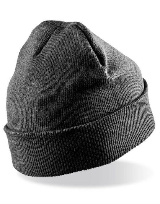 Result Winter Essentials Result Winter Double Knit Printer Beanie - Grey