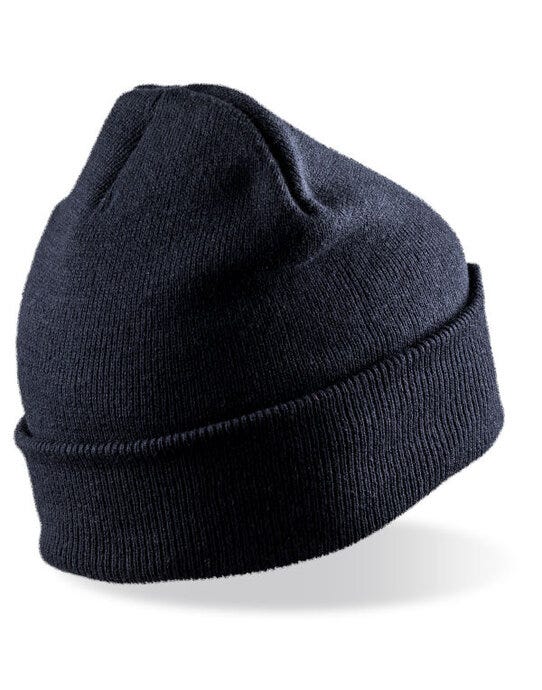 Result Winter Essentials Result Winter Thinsulate Printers Beanie - Navy