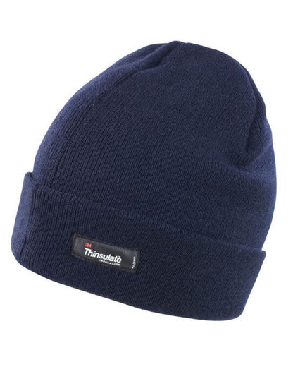 Result Winter Essentials Result Winter Lightweight Thinsulate Hat - Navy