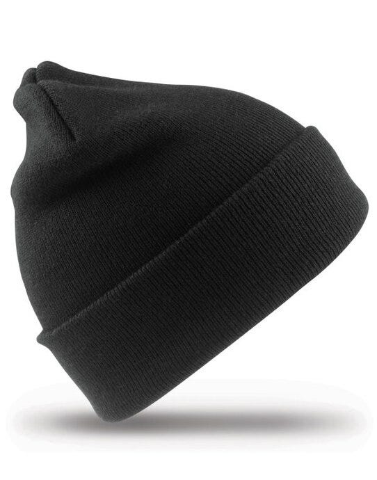 Result Winter Essentials Result Winter Junior Woolly Ski Hat - Black