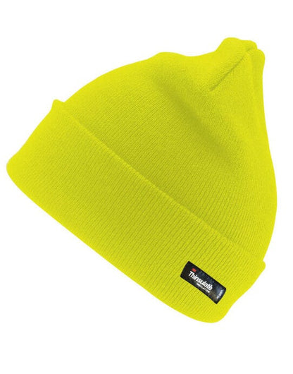 Result Winter Essentials Result Winter Thinsulate Woolly Ski Hat - Hi-Vis Yellow