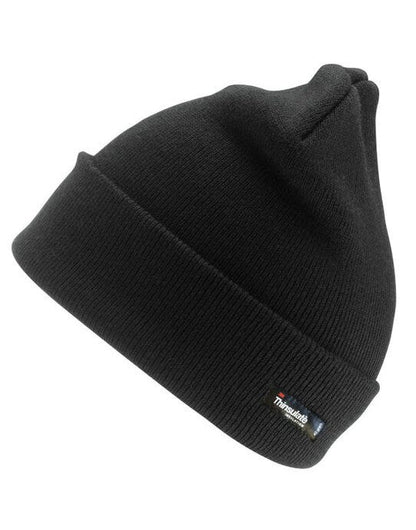 Result Winter Essentials Result Winter Thinsulate Woolly Ski Hat - Black