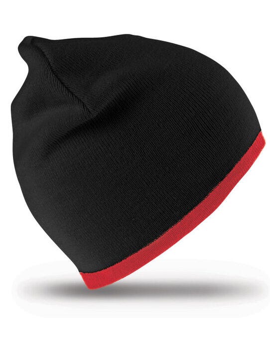 Result Winter Essentials Result Winter Reversible Fashion Fit Hat - Black/Red