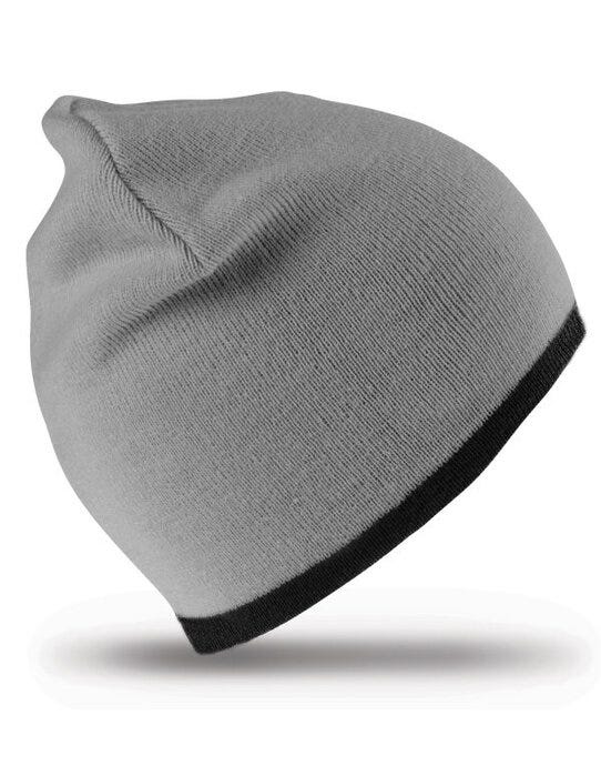 Result Winter Essentials Result Winter Reversible Fashion Fit Hat - Grey/Black