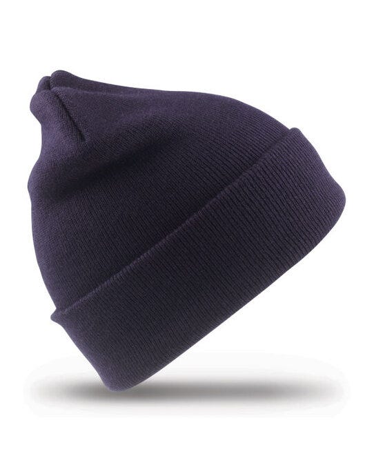 Result Recycled Woolly Ski Hat - Navy