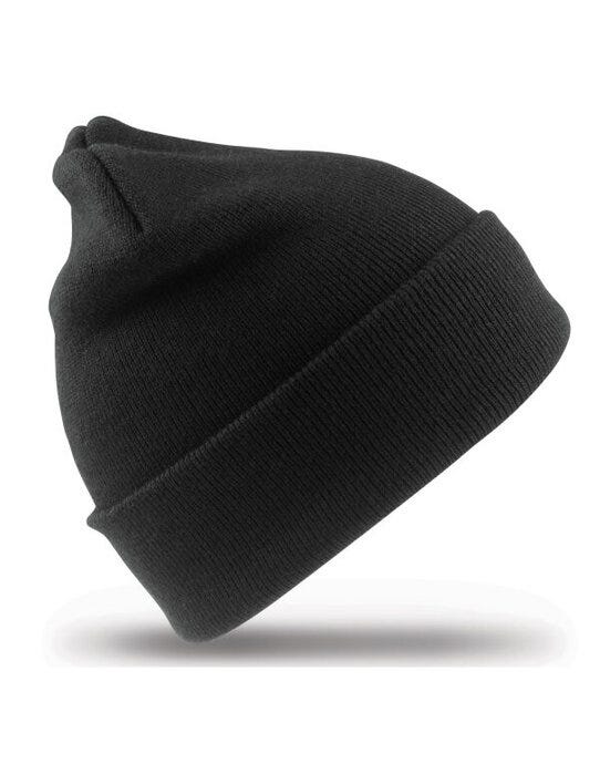 Result Recycled Thinsulate Beanie - Black