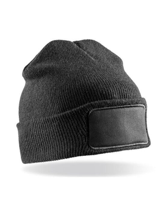 Result Recycled Result Rcycled Thinsulate Printer Beanie - Black