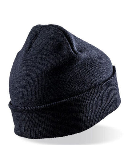 Result Recycled Result Rcycled Thinsulate Printer Beanie - Navy