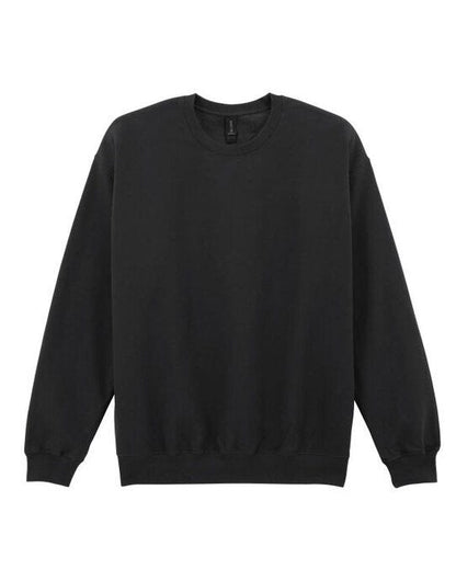 Gildan Softstyle MidW Fleece Adult Crew - Black