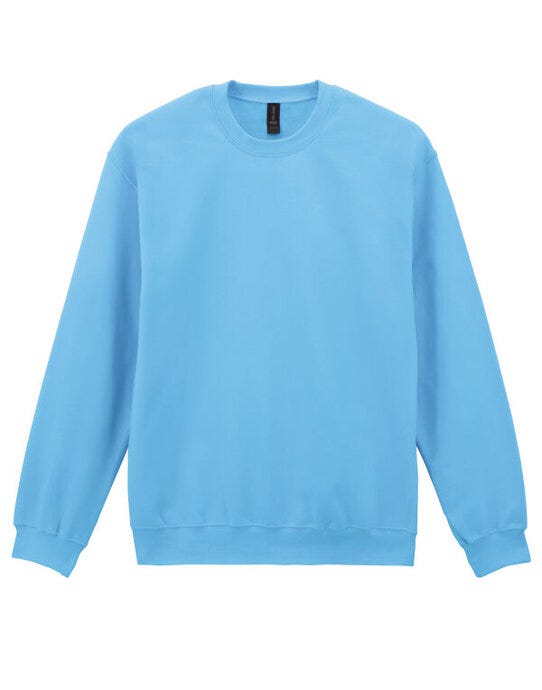 Gildan Softstyle MidW Fleece Adult Crew - Sky Blue