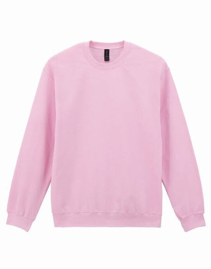 Gildan Softstyle MidW Fleece Adult Crew - Light Pink
