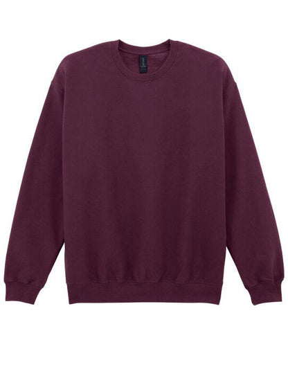 Gildan Softstyle MidW Fleece Adult Crew - Maroon