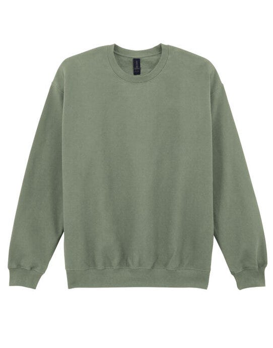 Gildan Softstyle MidW Fleece Adult Crew - Sage