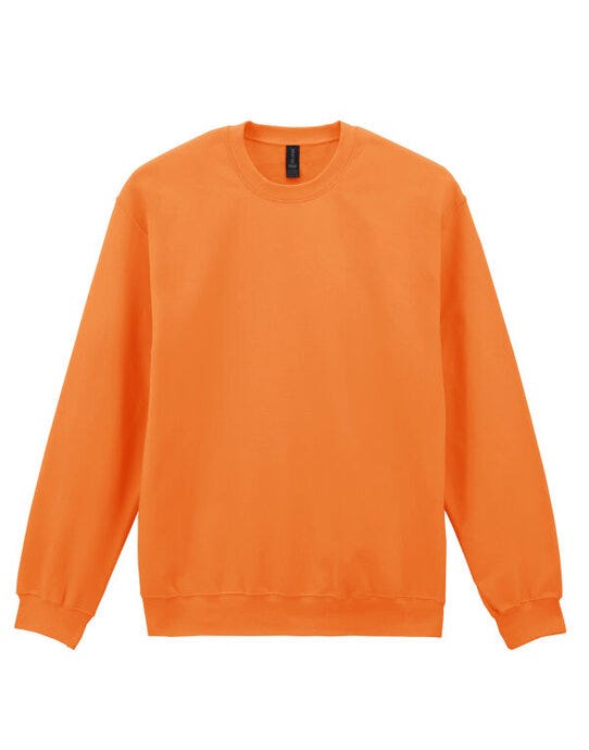 Gildan Softstyle MidW Fleece Adult Crew - Tangerine