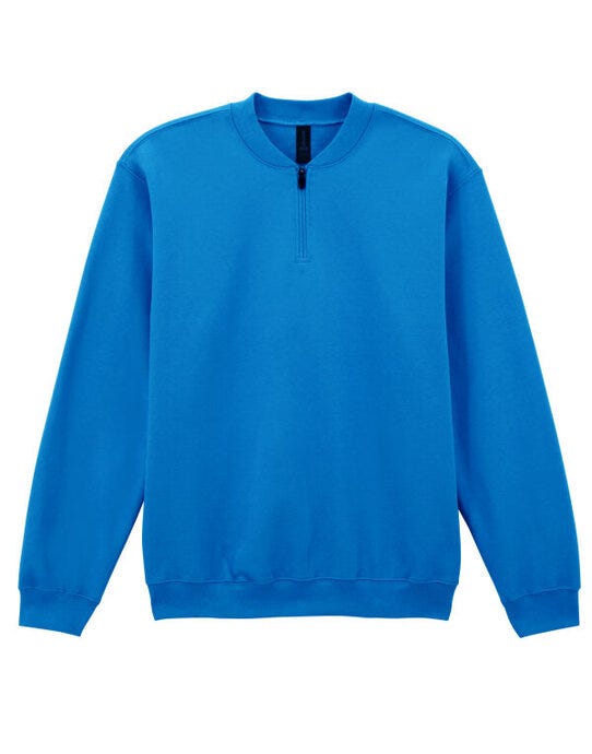 Gildan Softstyle Midweight 1/4 Zip Sweat - Royal