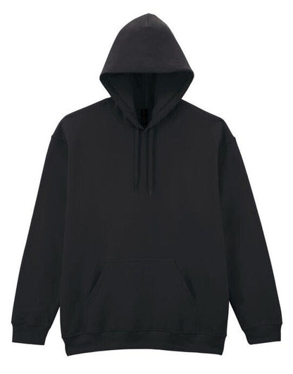 Gildan Softstyle Midw Fleece Adult Hoody - Black