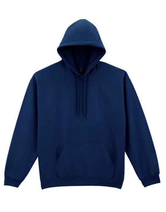 Gildan Softstyle Midw Fleece Adult Hoody - Navy Blue