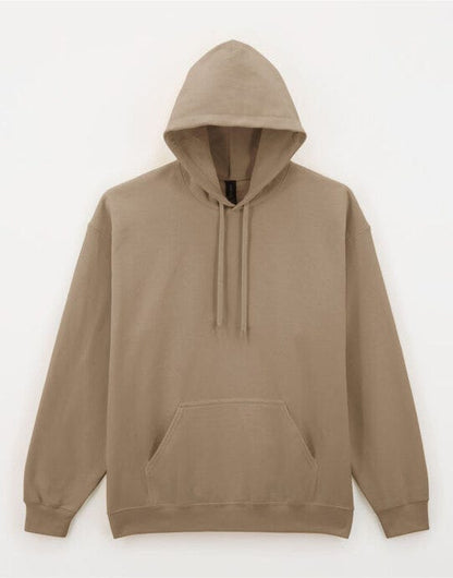 Gildan Softstyle Midw Fleece Adult Hoody - Brown Savana