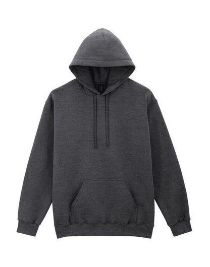 Gildan Softstyle Midw Fleece Adult Hoody - Heather Black