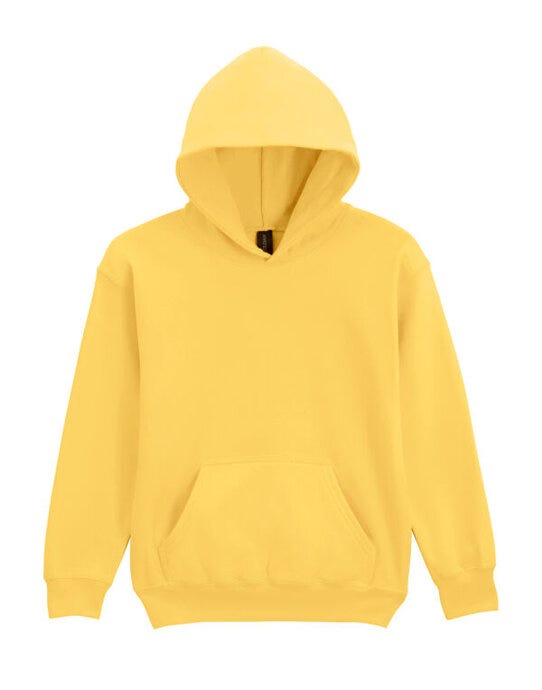 Gildan Softstyle Midw Fleece Youth Hoody - Daisy