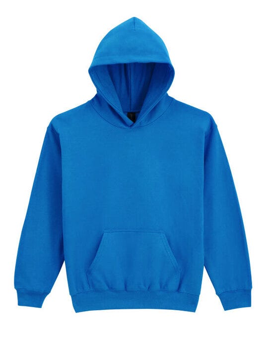 Gildan Softstyle Midw Fleece Youth Hoody - Royal