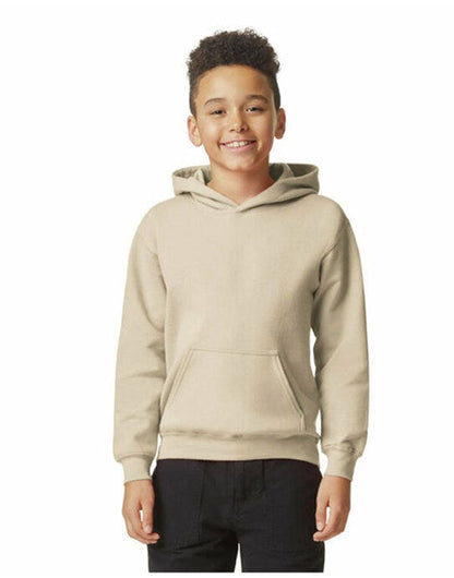 Gildan Softstyle Midw Fleece Youth Hoody - Sand