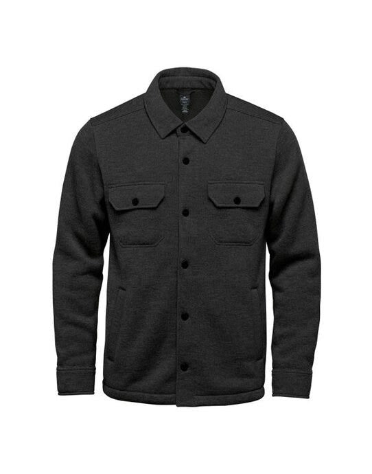 Stormtech Mens Avalanche Fleece Shirt - Black Heather