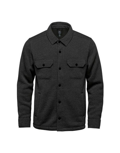 Stormtech Mens Avalanche Fleece Shirt - Black Heather