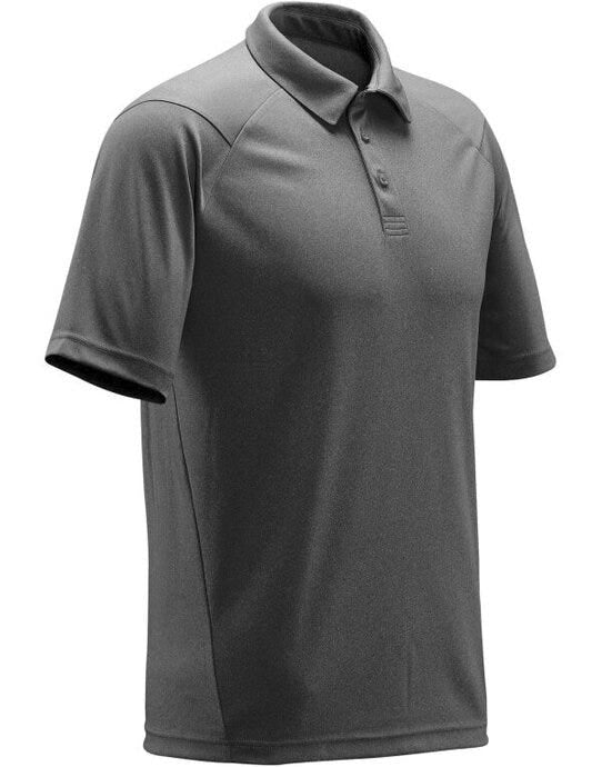 Stormtech Mens Minstral Heathered Polo - Charcoal Heather