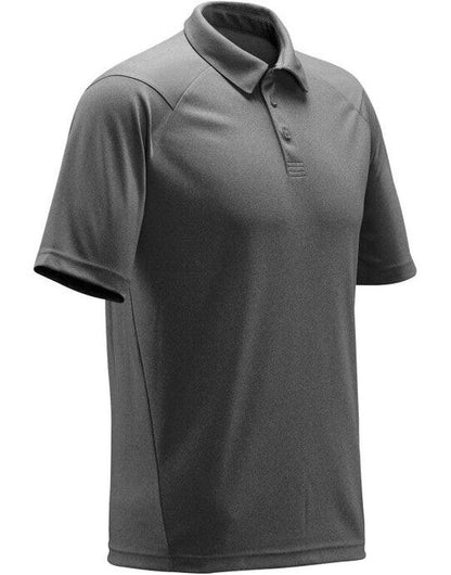 Stormtech Mens Minstral Heathered Polo - Charcoal Heather