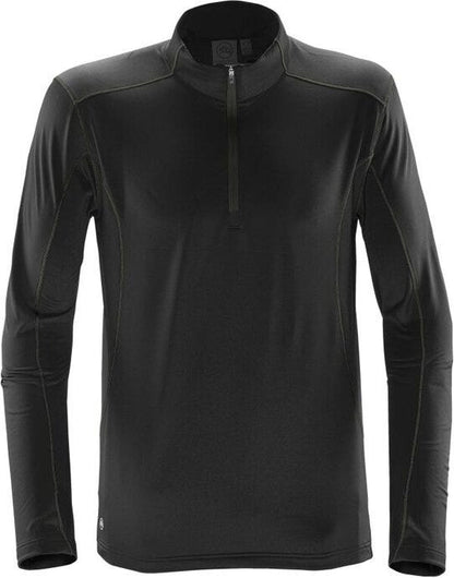 Stormtech Mens Pulse Fleece Pullover - Black/Carbon