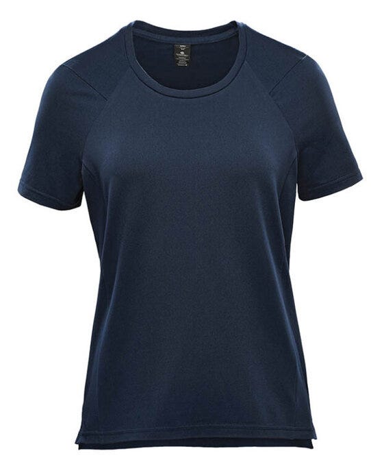Stormtech Lady Tundra Performance SS Tee - Navy