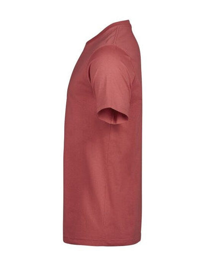 Tee Jays Unlabeled Luxury Tee - Cranberry