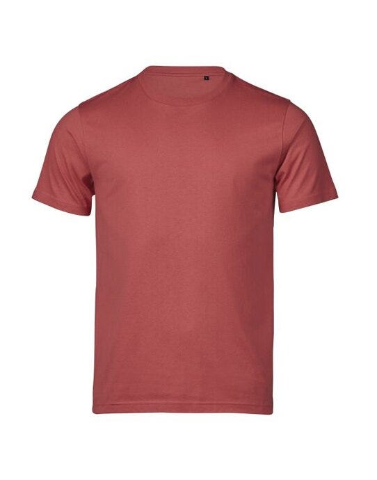 Tee Jays Unlabeled Luxury Tee - Cranberry