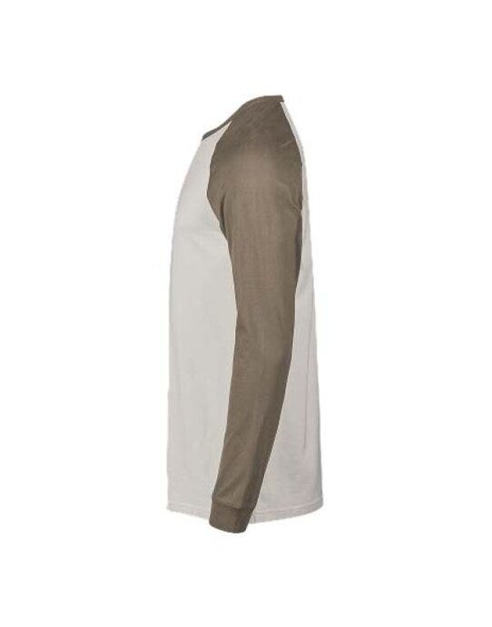 Tee Jays Unlabeled Baseball Tee - Cement/Clay