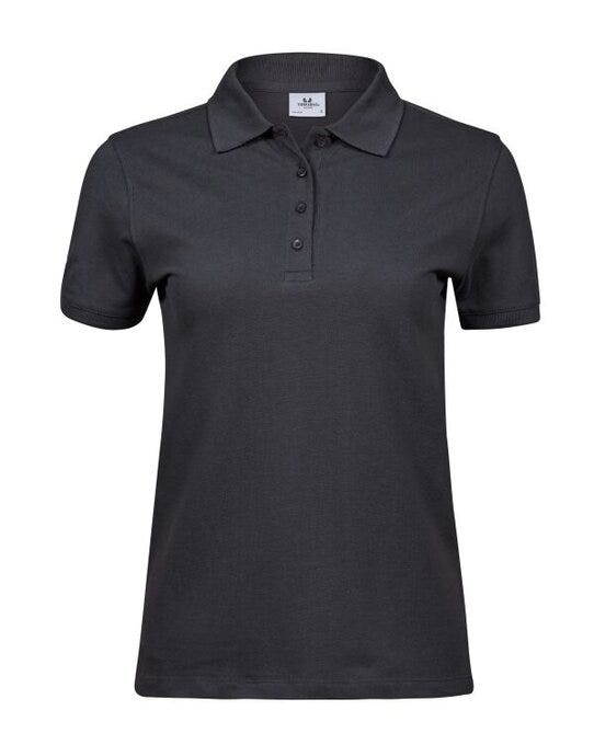 Tee Jays Ladies Heavy Polo - Dark Grey