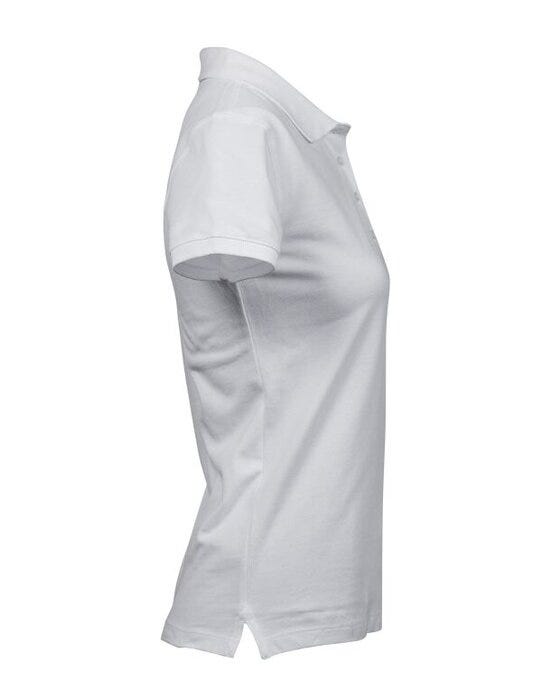 Tee Jays Ladies Heavy Polo - White