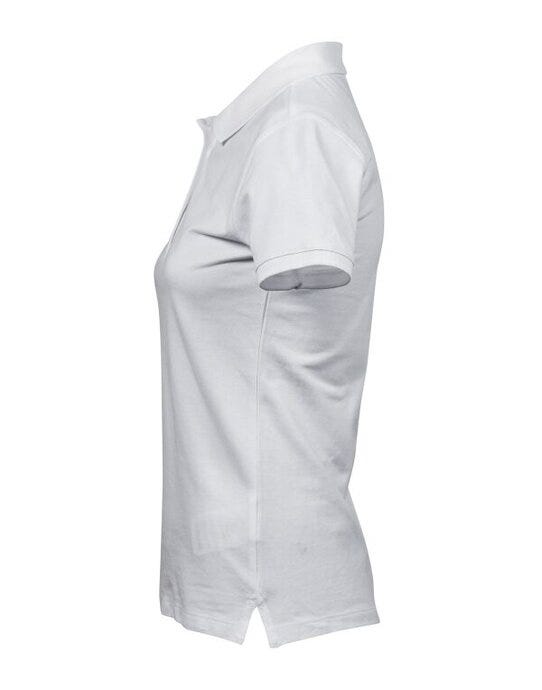 Tee Jays Ladies Heavy Polo - White