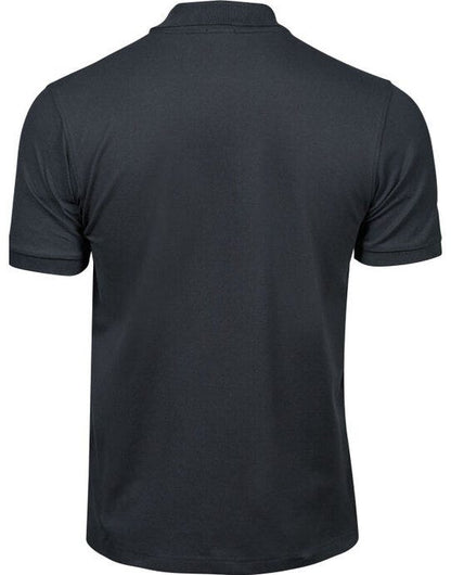 Tee Jays Mens Luxury Stretch Polo - Dark Grey