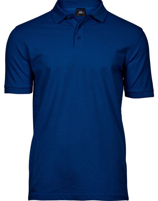 Tee Jays Mens Luxury Stretch Polo - Indigo