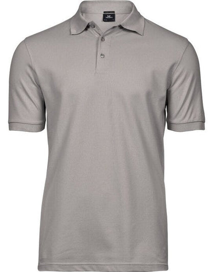 Tee Jays Mens Luxury Stretch Polo - Stone
