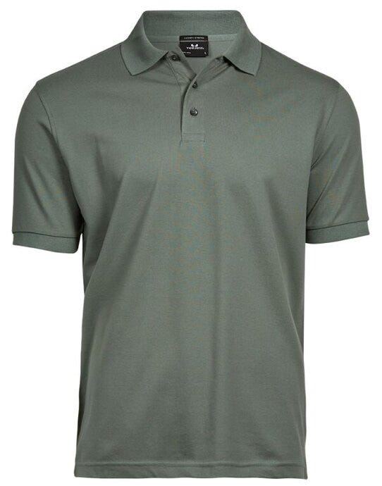 Tee Jays Mens Luxury Stretch Polo - Leaf Green