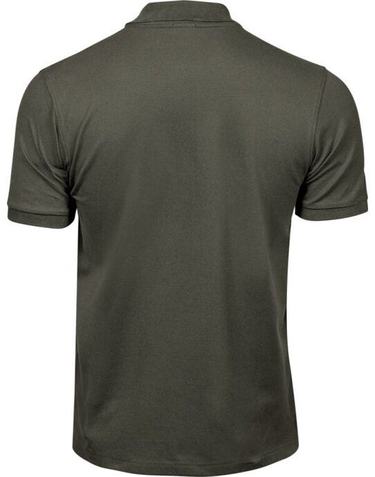 Tee Jays Mens Luxury Stretch Polo - Deep Green