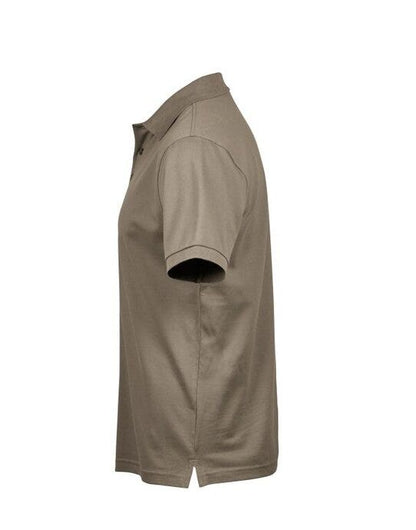 Tee Jays Mens Luxury Stretch Polo - Clay