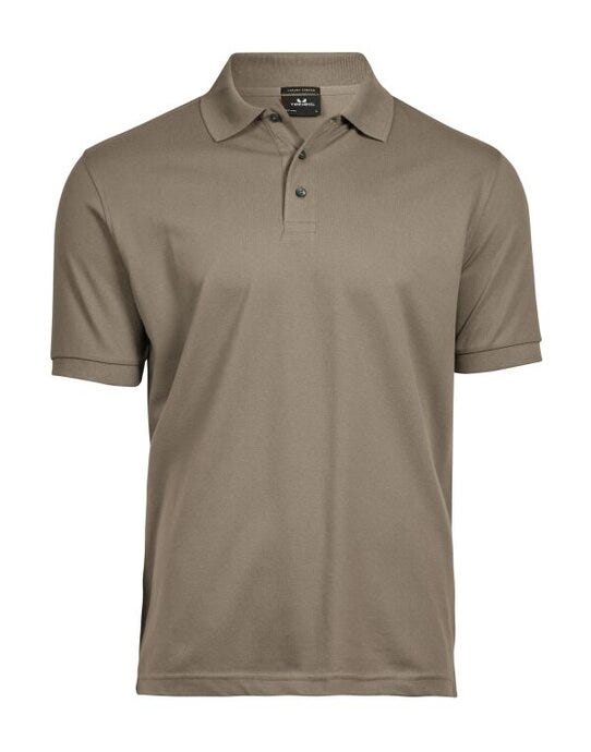 Tee Jays Mens Luxury Stretch Polo - Clay