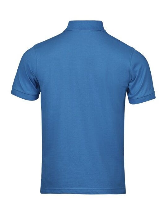 Tee Jays Mens Luxury Stretch Polo - Ocean Blue