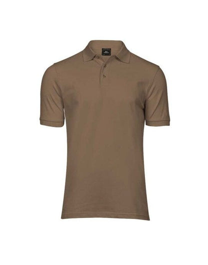 Tee Jays Mens Luxury Stretch Polo - Wood