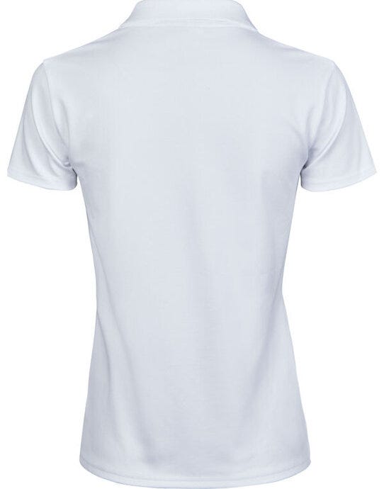Tee Jays Womens Luxury Stretch V Polo - White