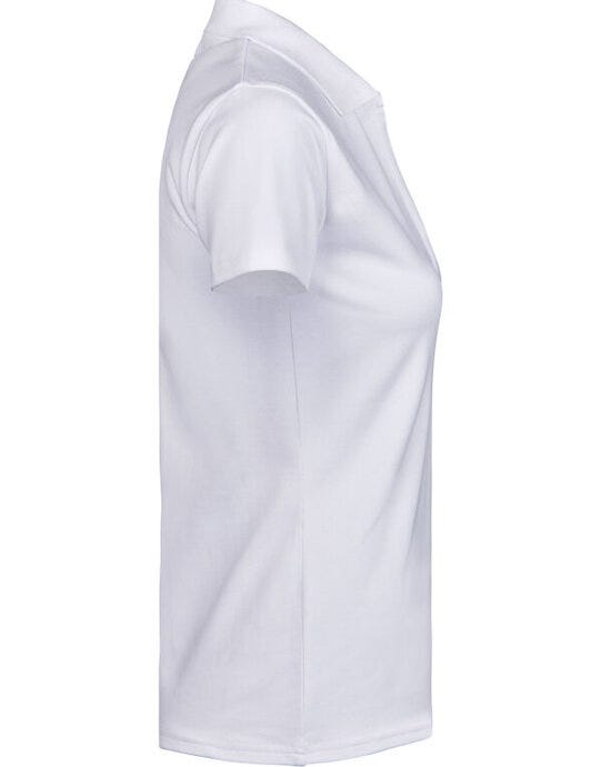 Tee Jays Womens Luxury Stretch V Polo - White